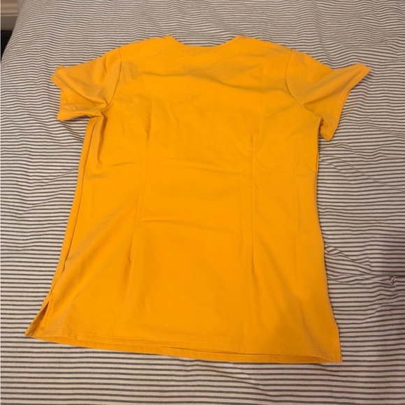 Figs Bright Yellow Scrub Top - Picture 4 of 7